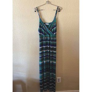 Calvin Klein spaghetti strap Maxi Dress Sz 8